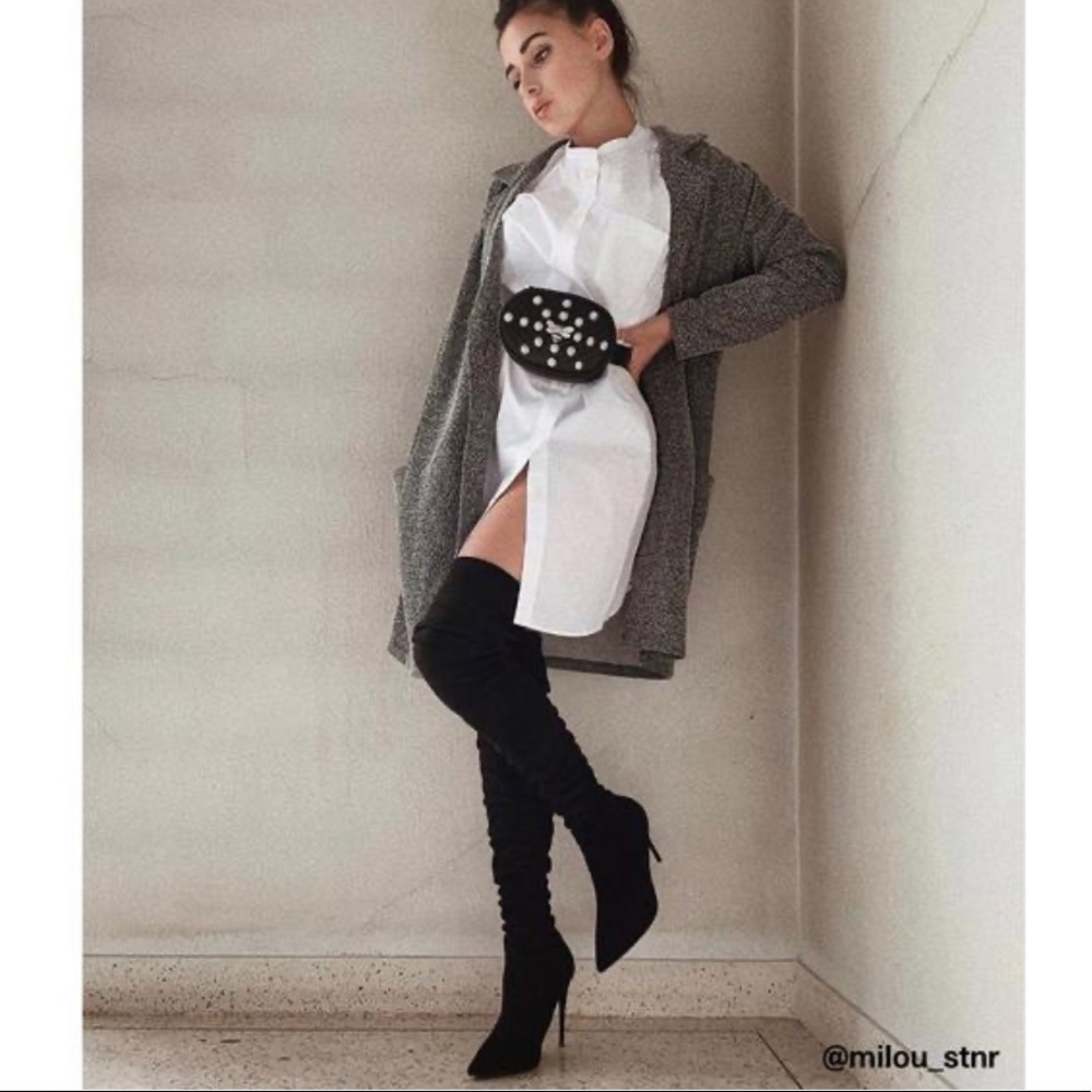 Steve Madden Dominique Vegan Over the Knee Boots - Picture 14 of 14